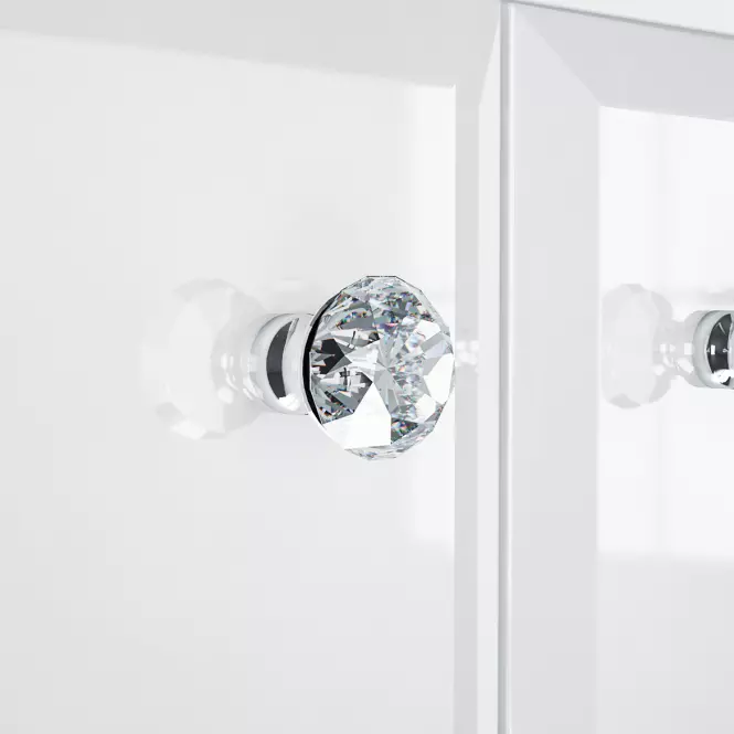 36LG+SYS GLAMOUR 09 KOMODA BIAŁY POŁYSK
