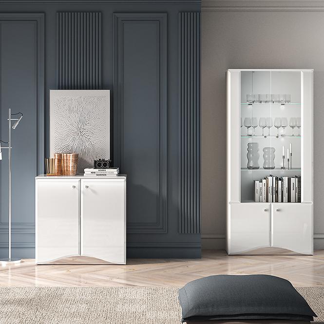 36LG+SYS GLAMOUR 09 KOMODA BIAŁY POŁYSK