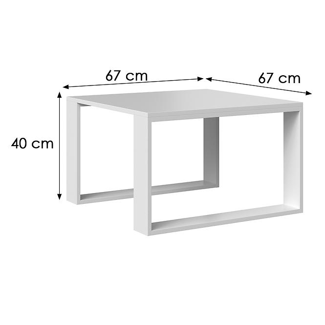 Konferenčný stolík Modern Mini Biela,2