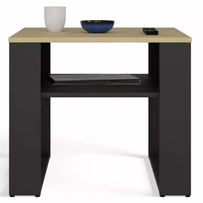 Konferenčný stolík Modern 2p Mini Slim Artisan/Čierna