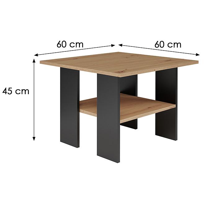 Konferenčný stolík Moderna Artisan Čierna