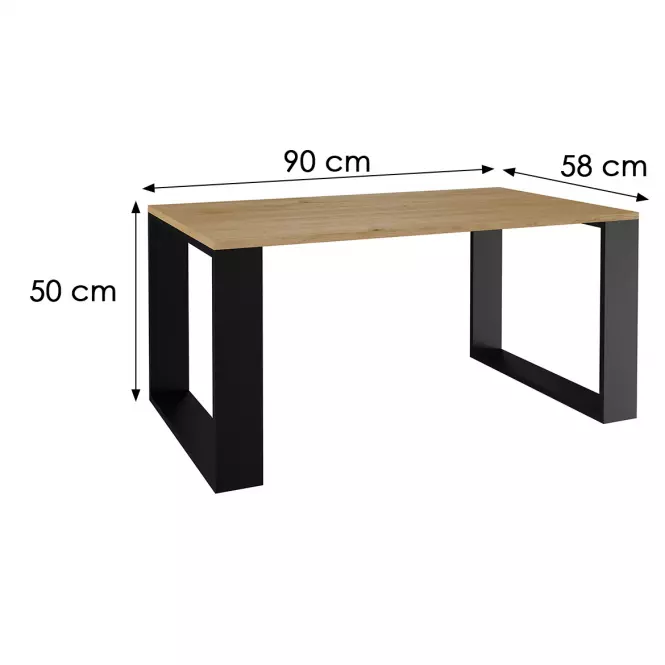 Konferenčný stolík Modern Artisan/Čierna
