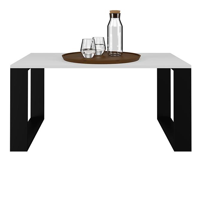 Konferenčný stolík Modern Biela/Čierna