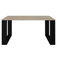 Konferenčný stolík Modern Sonoma/Čierna