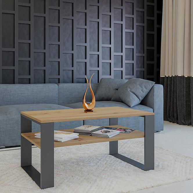 Konferenčný stolík Modern 1p Artisan/Antracit
