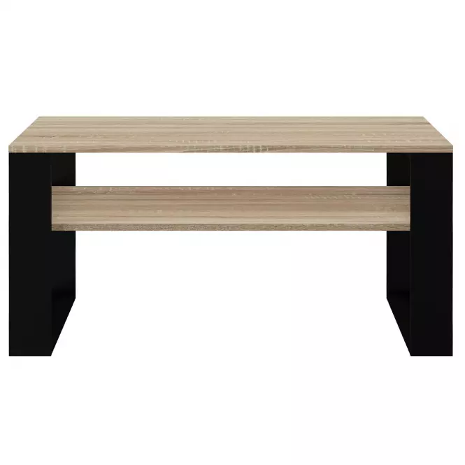 Konferenčný stolík Modern 1p Sonoma/Čierna