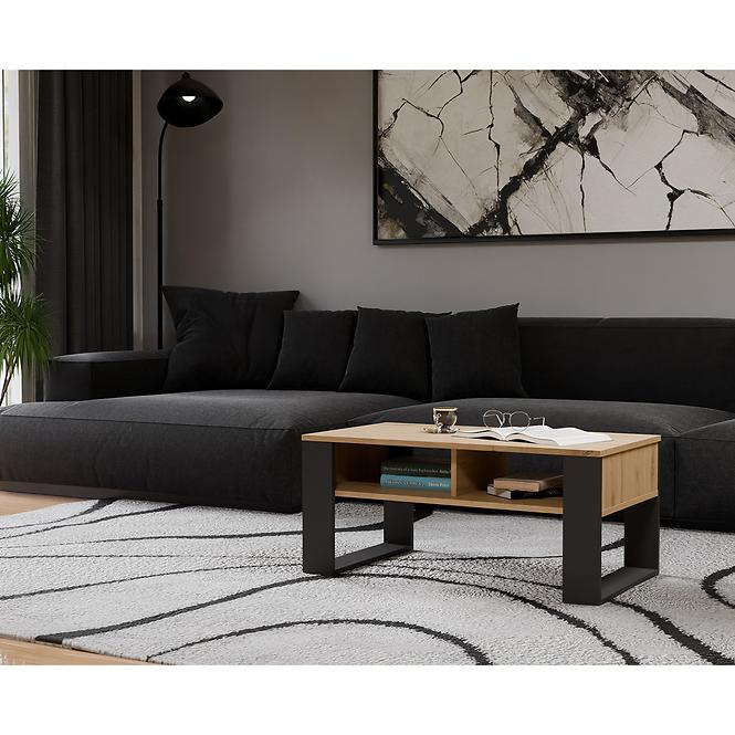 Konferenčný stolík Modern 2p Artisan/Antracit