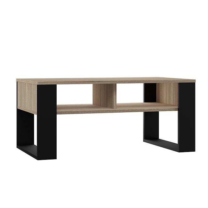 Konferenčný stolík Modern 2p Sonoma/Čierna