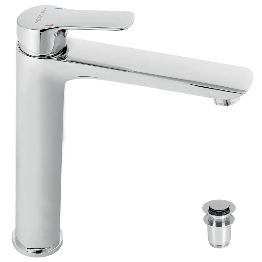 Fotografia produktu: Umývadlová batéria s výpusťou 54503.0 Metalia 54 chróm