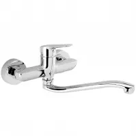 Drezovo-umývadlová batéria 54070.0E Metalia 54 150 mm eco