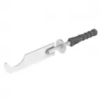 Radiátorový záves s kolieskom, maľovaný GG77M