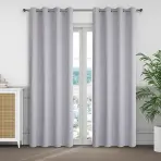 Záves na priechodkách KSENIA YC11867/280G/21/140x250 sivý