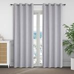 Záves na priechodkách KSENIA YC11867/280G/21/140x250 sivý
