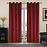 Záves na priechodkách LILI YC11931/280G/11/140x250 červený
