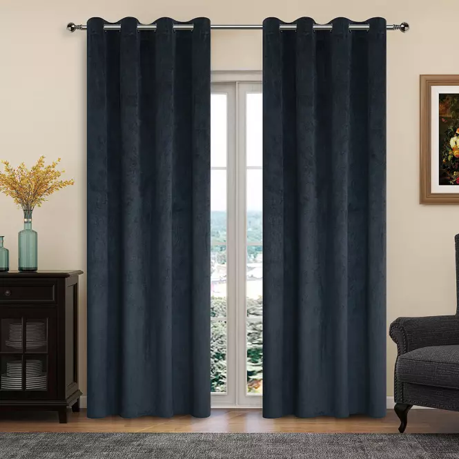 Záves na priechodkách LILI YC11931/280G/19/140x250 sivý