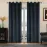 Záves na priechodkách LILI YC11931/280G/19/140x250 sivý