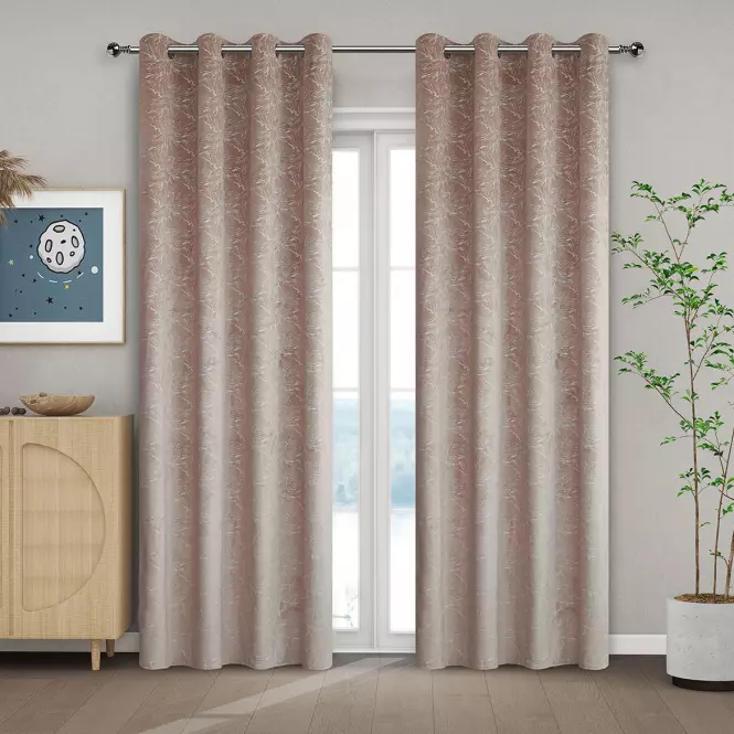 Záves na priechodkách NELA YC11934/280G/03/140x250 béžový