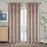 Záves na priechodkách NELA YC11934/280G/03/140x250 béžový