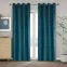 Záves na priechodkách NELA YC11934/280G/21/140x250 tyrkysový
