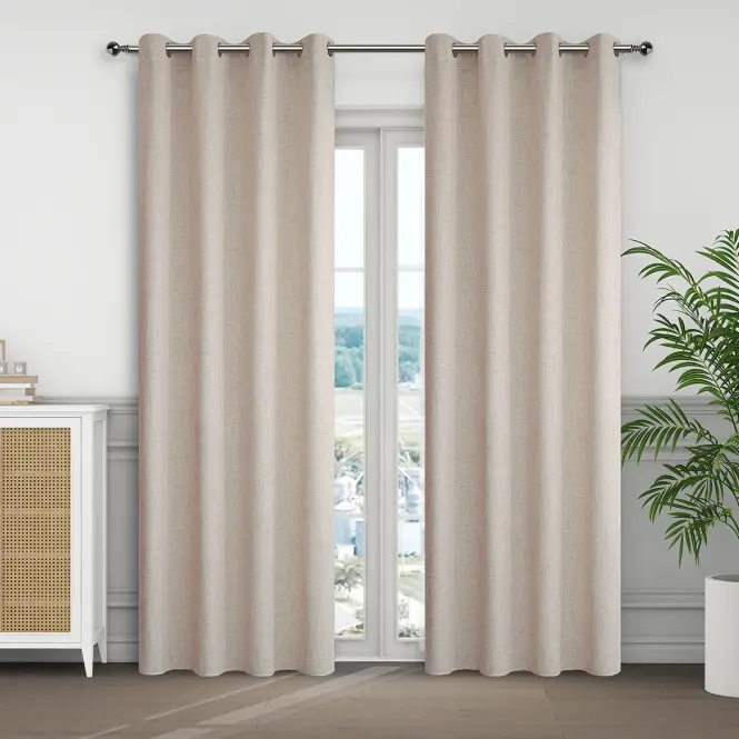 Závesový materiál YC11867/280G/M2/3 béžová 150 Tovar na mieru