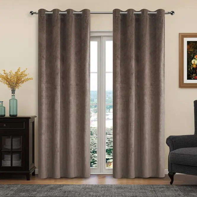 Závesový materiál YC11931/280G/05 hnedá 280 Tovar na mieru