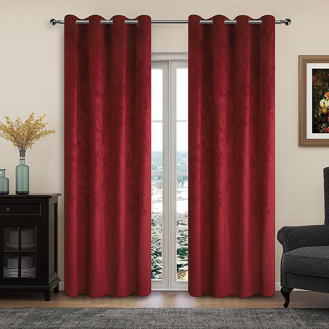 Závesový materiál YC11931/280G/11 červená 280 Tovar na mieru