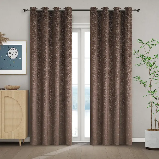 Závesový materiál YC11934/280G/05 hnedá 280 Tovar na mieru,3