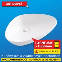Umývadlo na dosku Kansa 59x39 cm nepravidelné (K)