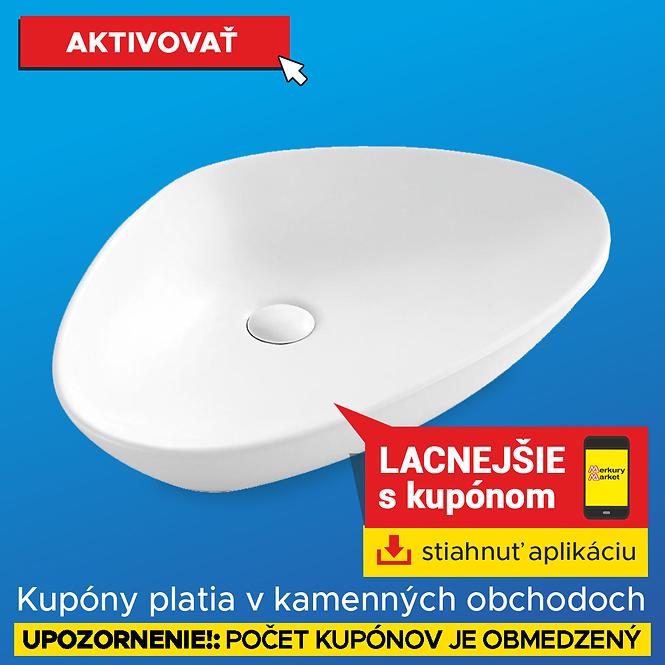 Umývadlo na dosku Kansa 59x39 cm nepravidelné (K)