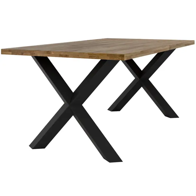 Stôl drevené Malmo Linear Olejovaný dub 40mm,4