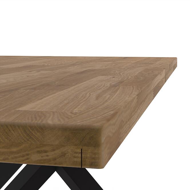 Stôl drevené skladacie Malmo Linear Olejovaný dub 40mm,6