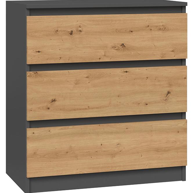 Nočný stolíkMalwa M3 Antracit/Artisan,3