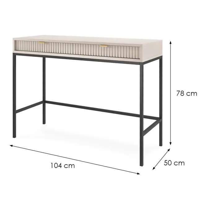 Toaletný stolík Nova T104 Kašmír N.C.,2
