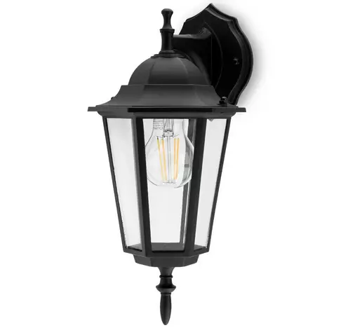 Záhradná lampa BELLIS E27 Black KD1,2