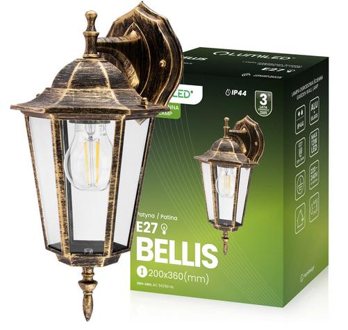 Záhradná lampa BELLIS E27 Patina KD1