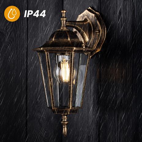 Záhradná lampa BELLIS E27 Patina KD1