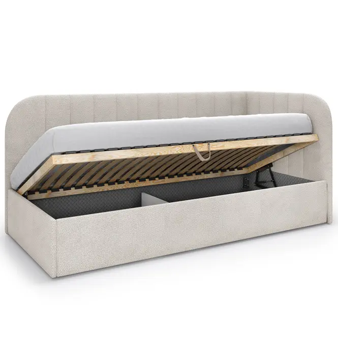Posteľ Millow P 90x200 z mat Curio 02 bez