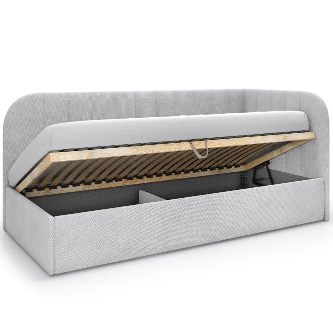 Posteľ Millow P 90x200 z mat Curio 80 sz,3