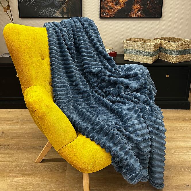 Deka Laura 70x140 cm 3 modrá