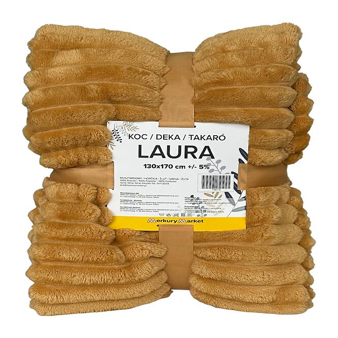 Deka Laura 130x170 cm 9 horčicová