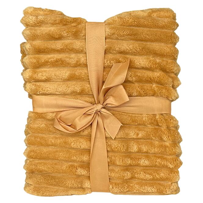 Deka Laura 130x170 cm 9 horčicová,2