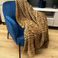 Deka Laura 200x220 cm 10 hnedá