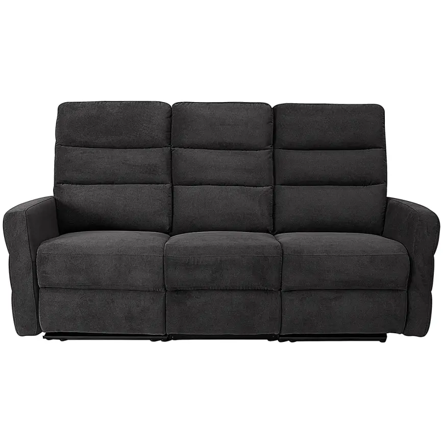 Pohovka Belize 3SJ NLK314 čierna s relaxačnou funkciou