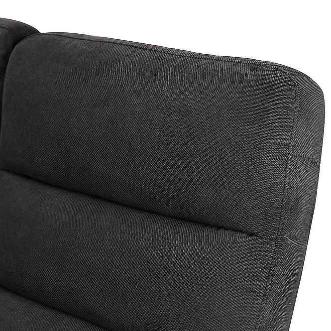 Pohovka Belize 3SJ NLK314 čierna s relaxačnou funkciou