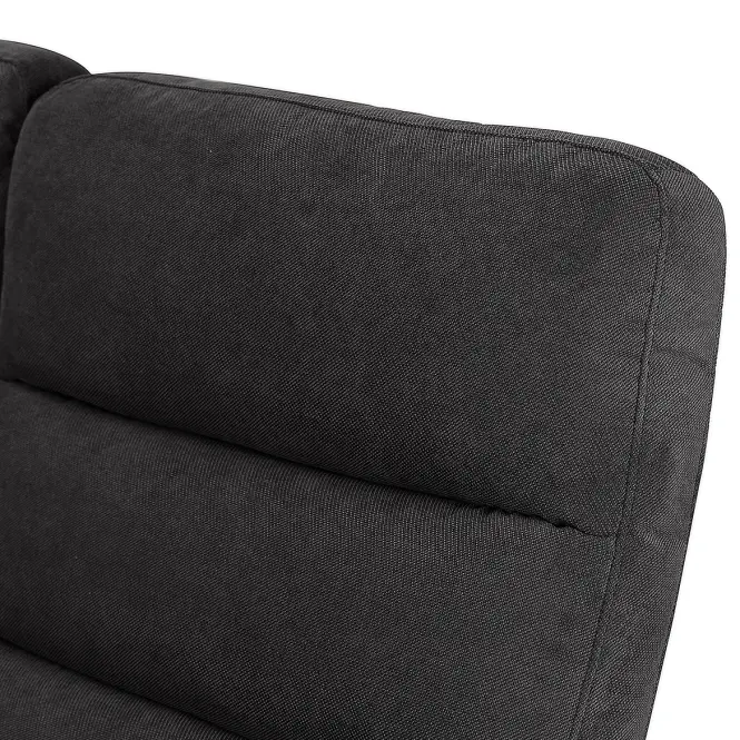 Pohovka Belize 3SJ NLK314 čierna s relaxačnou funkciou,10