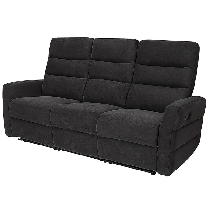Pohovka Belize 3SJ NLK314 čierna s relaxačnou funkciou,2