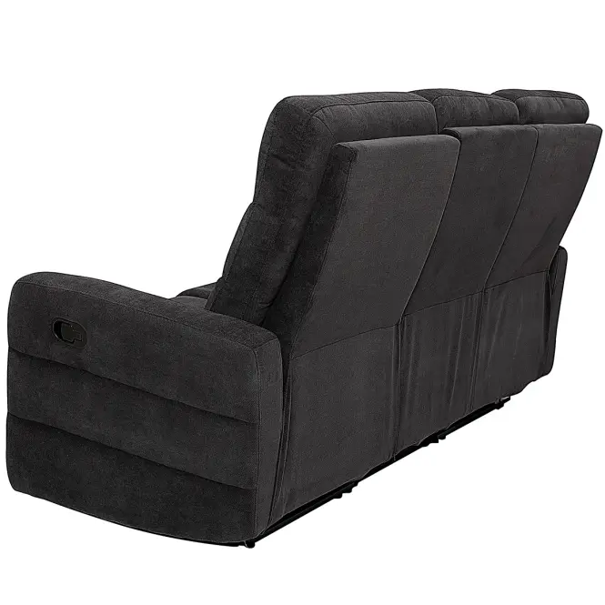 Pohovka Belize 3SJ NLK314 čierna s relaxačnou funkciou,6