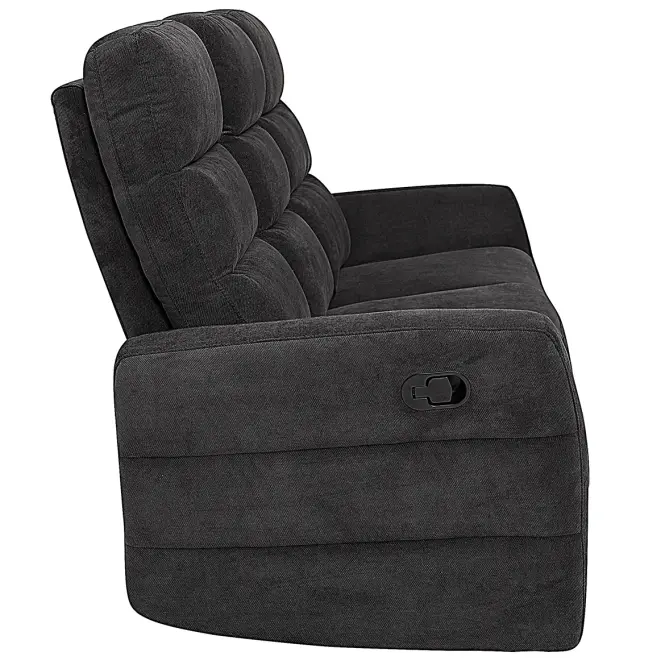 Pohovka Belize 3SJ NLK314 čierna s relaxačnou funkciou,7