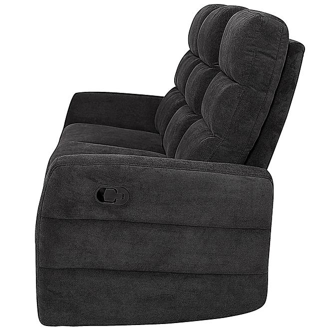 Pohovka Belize 3SJ NLK314 čierna s relaxačnou funkciou,8