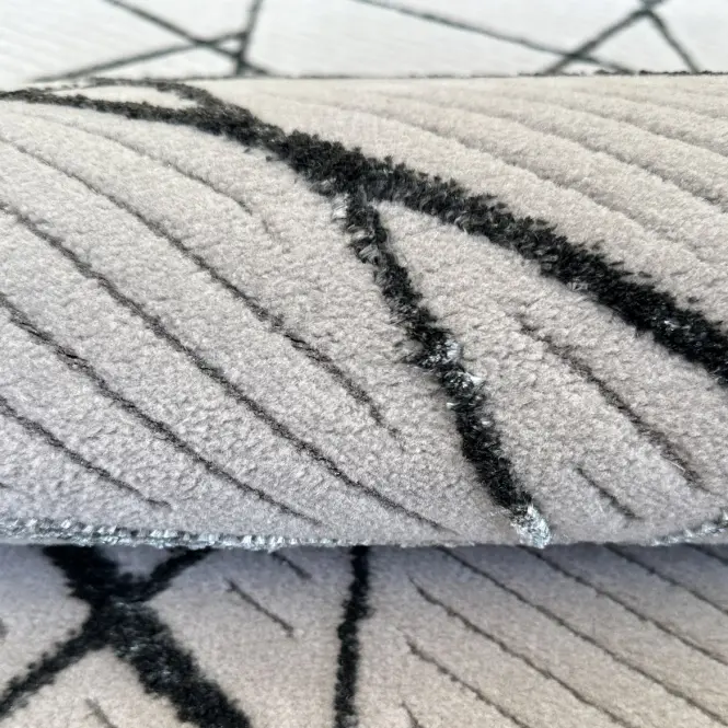 Koberec Kingston 1,6/2,3 9136a strieborný/sivý,7